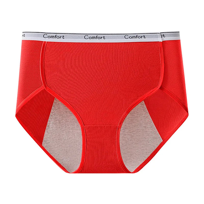 1pcs Women's Physiological Briefs Girl Menstrual Panties  Ladies Period Leak Proof Panty High Waist Cotton Underwear