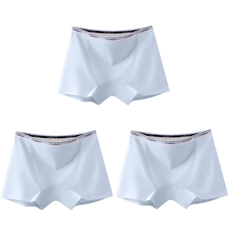 3pcs Cotton Women's Menstrual Panties Physiological Pants Leak Proof Underwear Ladies Period Panty High Waist Safety Briefs