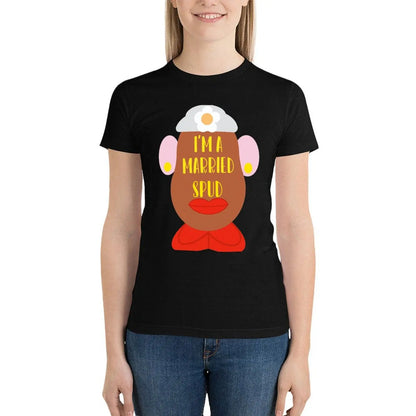 I’m a Married Spud T-Shirt hippie clothes korean fashion Aesthetic clothing Woman clothes