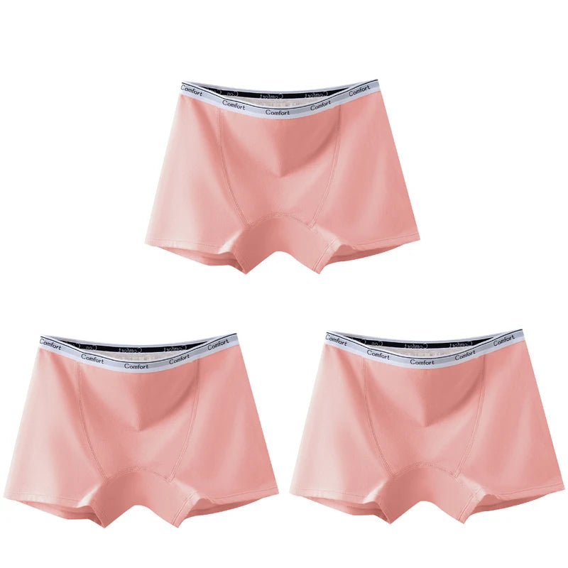 3pcs Cotton Women's Menstrual Panties Physiological Pants Leak Proof Underwear Ladies Period Panty High Waist Safety Briefs